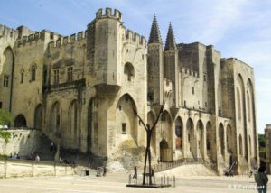 Le palais des papes - Un week end à Avignon