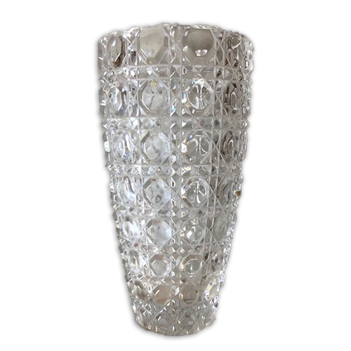 Vase vintage transparent