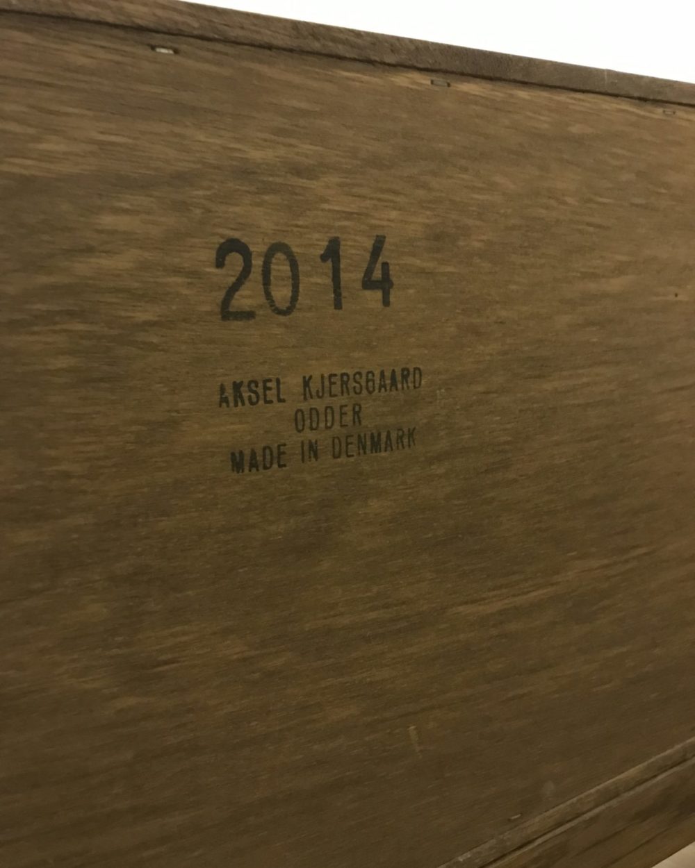 Sideboard Aksel Kjersgaard enfilade vintchy brocante en ligne vintage et design en suisse geneve
